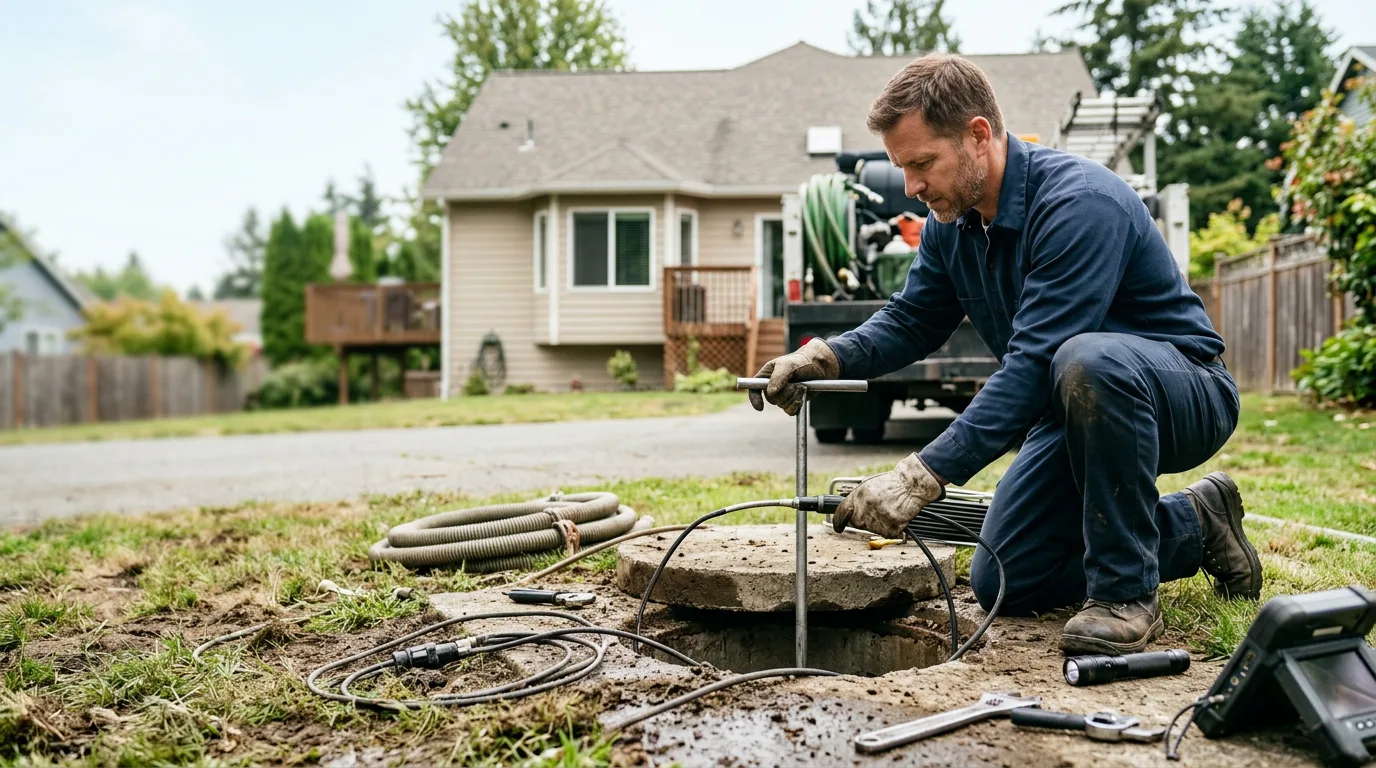 Septic Tank Pumping in Mazama, WA